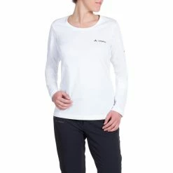 VAUDE Brand LS Shirt Women white -Training Shirts Shop vaude brand ls shirt women white 3