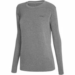 Viking Europe Teres Bamboo Longsleeve Top Women dark grey